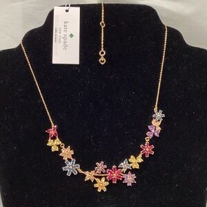 Kate Spade Multicolor Floral Necklace